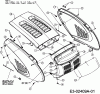 Lawnflite 909 13AP509J611 (2007) Ersatzteile Motorhaube 9-Style