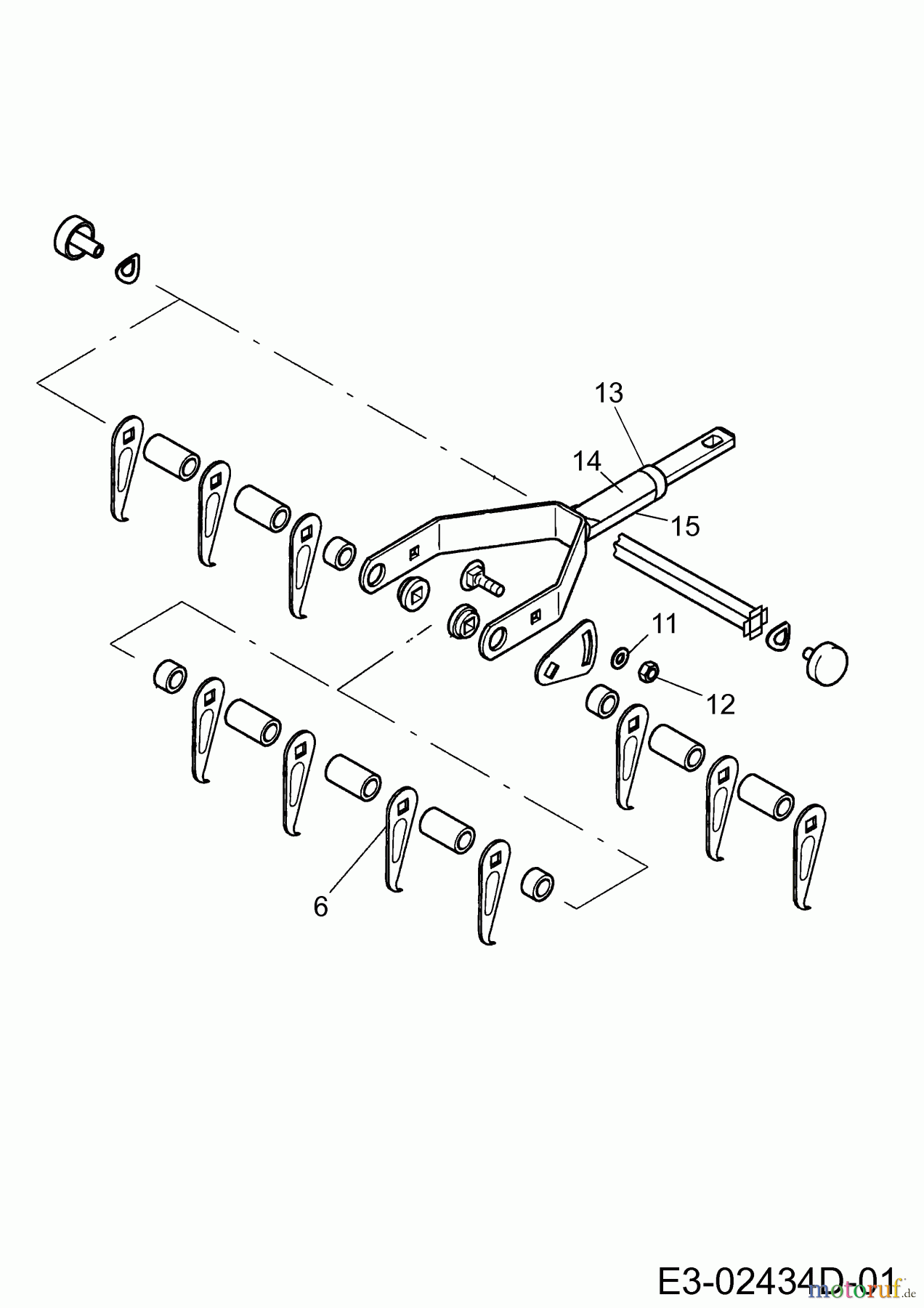  Wolf-Garten MultiStar multi-star® - Rasenpflege UG-M 3 (Vertikutierer) 3549000  (2015) Grundgerät