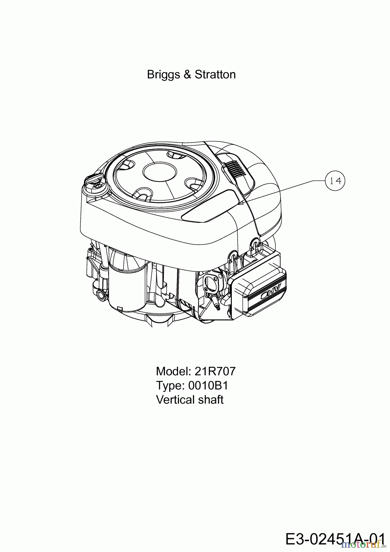  Qualcast Rasentraktoren LT 125-92 13HH765E639  (2014) Motor Briggs & Stratton