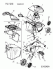 Fleurelle FLE 1033 18A-M4D-619 (2005) Ersatzteile Grasfangsack, Höhenverstellung, Räder