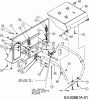 MTD Pinto E-Start 13B5065-678 (2006) Ersatzteile Sitzträger