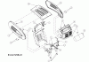 MTD P 155 TE 13AM773E478 (2009) Ersatzteile Motorhaube 3-Style