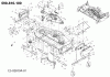 Cub Cadet HDS 6284 54AD74HD603 (2006) Ersatzteile Mähwerk K (54"/137cm)