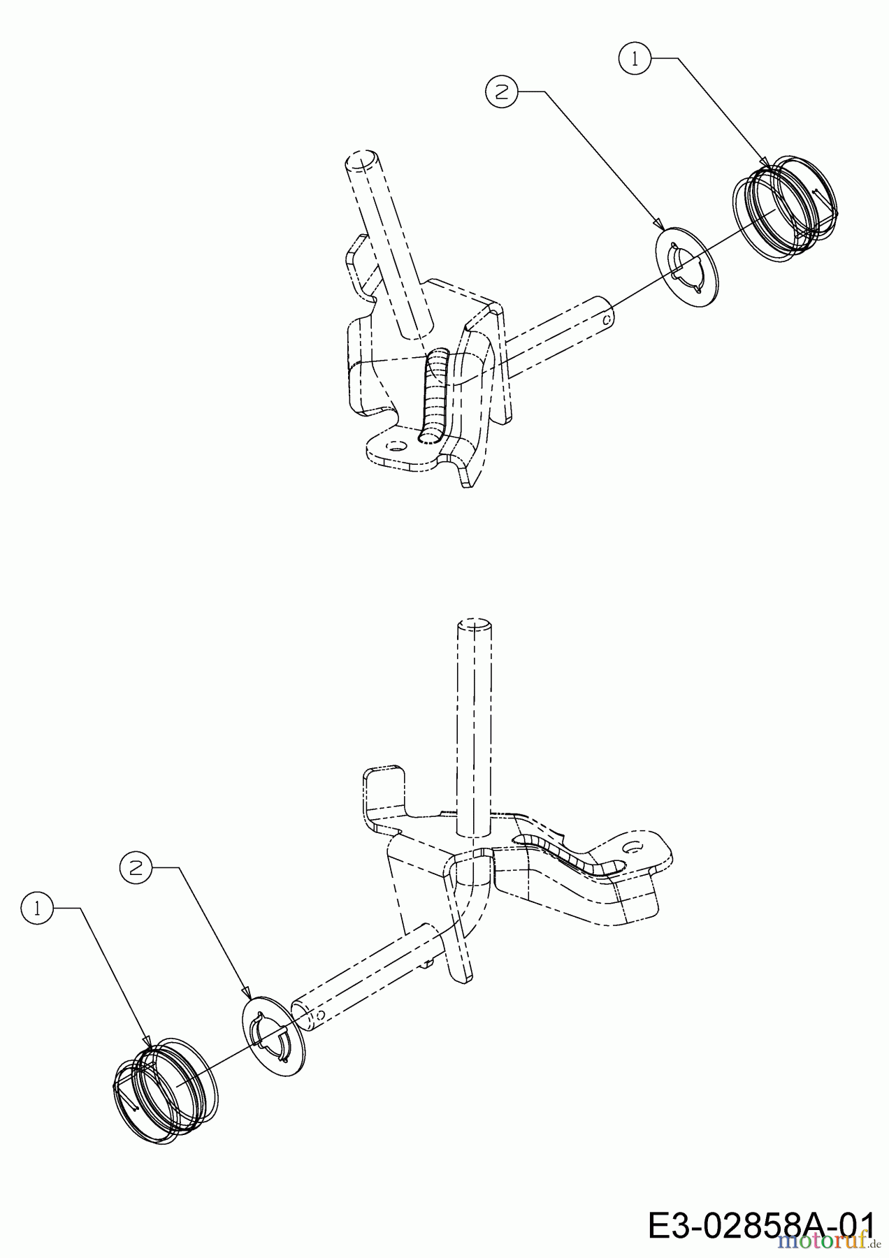  Cub Cadet Rasentraktoren LGTX 1050 13AS92AP056  (2015) Radkappen