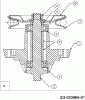 Goldpower GP 155/96 13DM458F631 (2008) Ersatzteile Messerspindel 618-04241