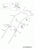 WOLF-Garten Expert Expert 40 E 18BWH1K-650 (2015) Ersatzteile Griff, Schalter