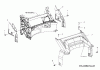Wolf-Garten Ambition 460 AHW 12A-TV5M650 (2014) Ersatzteile Abdeckung hinten