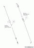 Wolf-Garten ST 4600 AHWES 12BETRS7650 (2017) Ersatzteile Bremszug, Schaltzug