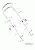 Mr.Gardener HW 46 BA-ES 12AETNS7629 (2015) Ersatzteile Holm
