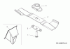 Mr.Gardener HW 42 B 11A-LL5B629 (2014) Ersatzteile Messer, Messeraufnahme