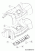 Cub Cadet LM3 DR53S 12BBPVKC603 (2018) Ersatzteile Abdeckung Vorderachse