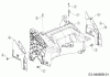 Wolf-Garten S 5300 A 12B-PO5M650 (2016) Ersatzteile Abdeckung hinten, Holmbraketten