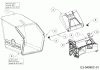 Wolf-Garten ST 5300 AHW 12B-PRJ6650 (2017) Ersatzteile Grasfangsack, Heckklappe, Leitstück hinten