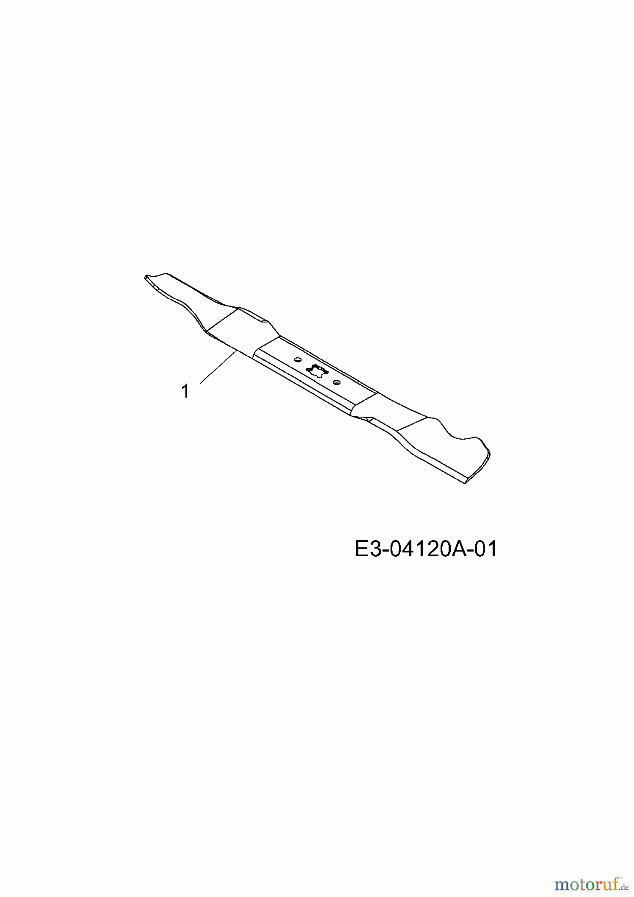 MTD Motormäher P 53 MHW 11A-548P615 (2008) Messer