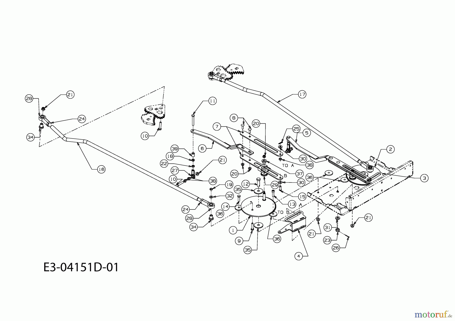  Massey Ferguson Zero Turn MF 50-22 FMZ 17AI4BFP695  (2010) Lenkung