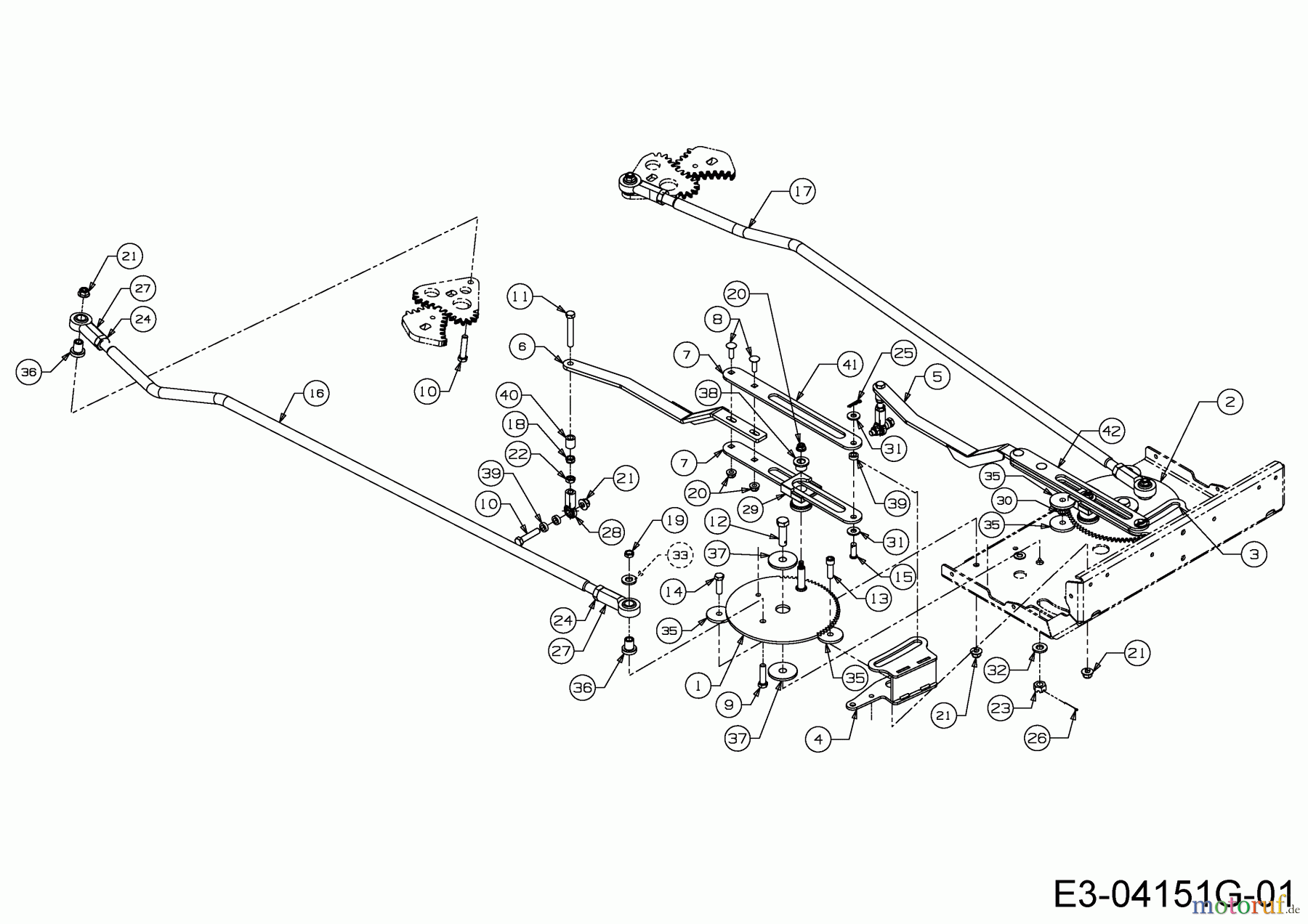 Cub Cadet Zero Turn FMZ 50 17CI4BFP603 (2013) Lenkung