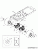 Massey Ferguson MF 50-23 ZT 17AF2ACP695 (2013) Ersatzteile Fahrantrieb, Räder hinten 18x9,5-8