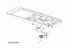 MTD P 170 HZ-S 17AE2ACS678 (2011) Ersatzteile Rahmen, Spannrolle Fahrantrieb