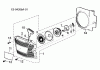 Cub Cadet CC 2740 41AY642G603 (2008) Ersatzteile Reversierstarter