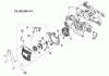 Cub Cadet CC 4256 41AY656G603 (2008) Ersatzteile Reversierstarter