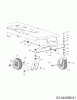 MTD P 170 HZ-S 17AE2ACS678 (2012) Ersatzteile Räder, Vorderachse