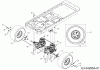 MTD P 155 HZ-G 17AE2ACG678 (2009) Ersatzteile Fahrantrieb, Räder