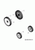 MTD 53 SPOHWM 12C-85MC600 (2008) Ersatzteile Räder Seriennr. ...K...
