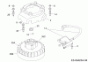 MTD-Motoren 1P65WH 752Z1P65WH (2007) Ersatzteile Schwungrad, Zündspule