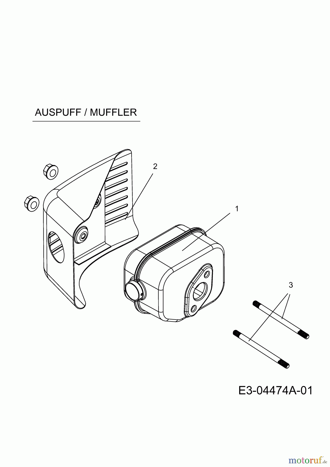  MTD-Motoren Vertikal 5P70MHB 752Z5P70MHB  (2014) Auspuff