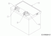 Cub Cadet CC 1015 13AV91AF603 (2009) Ersatzteile Batterie