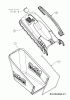 Mac Allister 1748 E 18A-16K-668 (2009) Ersatzteile Grasfangsack