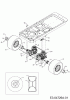 Massey Ferguson MF 50-22 ZT 17AI2ACP695 (2009) Ersatzteile Fahrantrieb, Räder hinten 18x9,5-8