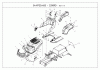 Cub Cadet CC 2200 RD 2 WD 54A1F2Q-603 (2009) Ersatzteile Armaturenbrett, Motorhaube