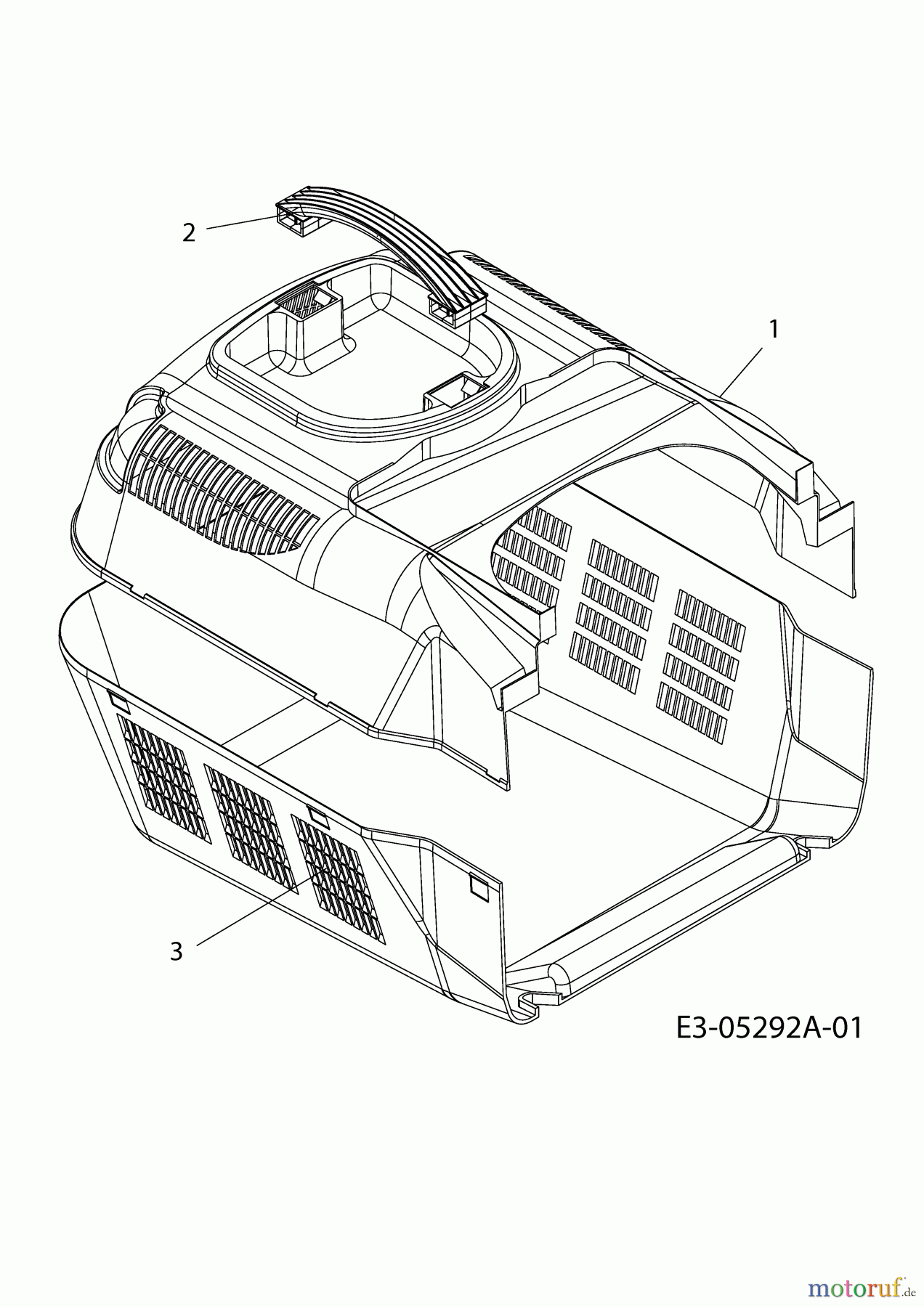 Mastercut Elektromäher E 380 18C-S0J-659 (2010) Grasfangkorb