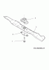 MTD Smart 46 MB 11B-700G696 (2013) Ersatzteile Messer, Messeraufnahme