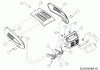 MTD Silvertrac 155/92 H 13BM493E486 (2010) Ersatzteile Motorhaube 3-Style
