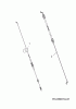 MTD 46 SPOE 12EEJ5M4600 (2010) Ersatzteile Bowdenzüge