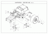 Cub Cadet CC 2250 RD 4 WD 54A1F4RS603 (2009) Ersatzteile Lenkung, Räder hinten