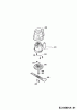 Wolf-Garten HE 34 4909687 Serie B (2010) Ersatzteile Messer, Messeraufnahme, Motor