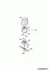 Wolf-Garten Compact plus 37 E 4907003 Serie G (2010) Ersatzteile Messer, Messeraufnahme, Motor