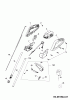 Wolf-Garten Li-Ion Power GT 815 7134882 Serie C (2009) Ersatzteile Holm