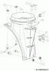 Xpider XS 616 E 31AW63F2693 (2012) Ersatzteile Adapter für Auswurfschacht