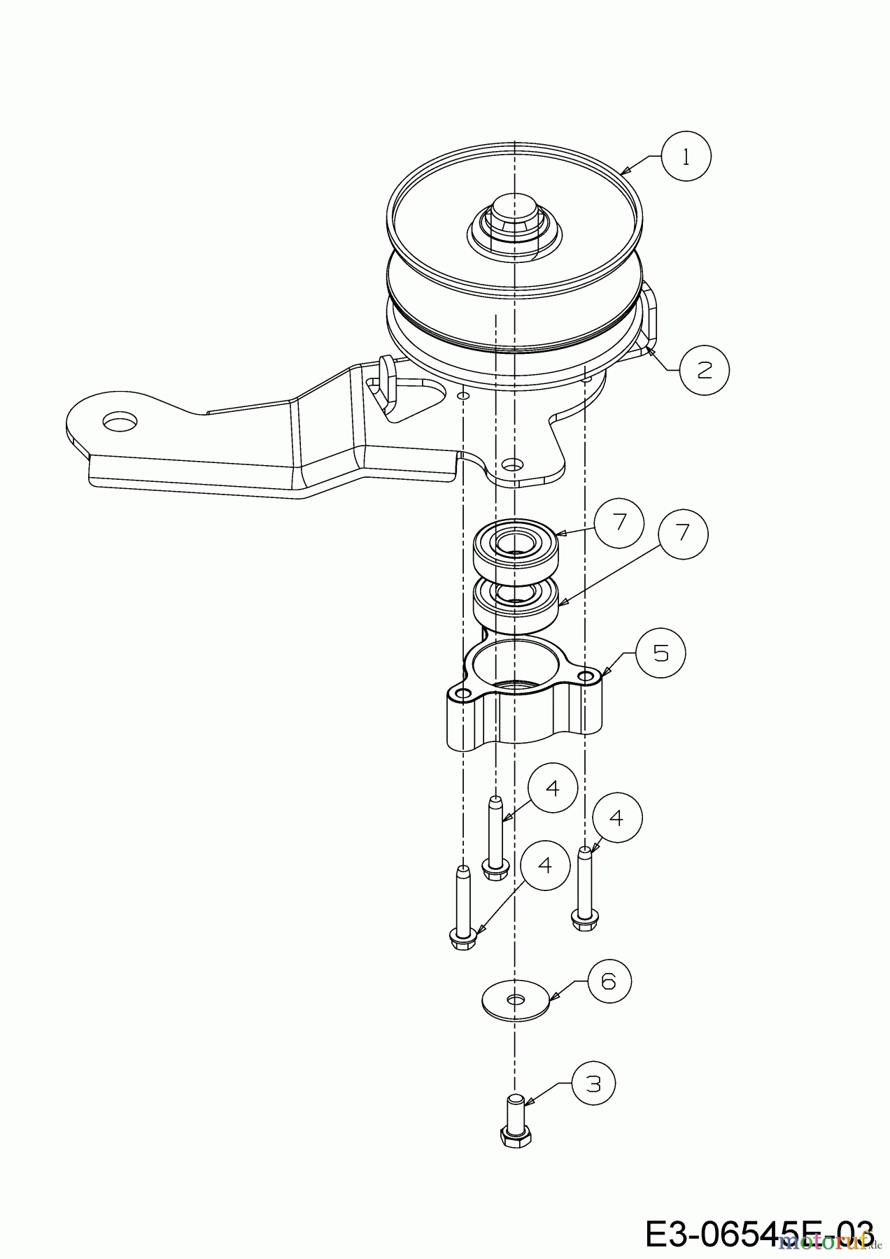  Colombia Rasentraktoren PX 96 TB 13HM76GF646  (2016) Variator