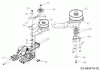 Power Garden PGR 96 13CH761F623 (2012) Ersatzteile Getriebe 618-04034, Variator