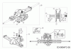 MTD 96 13H2765F600 (2017) Ersatzteile Getriebe 618-04566A