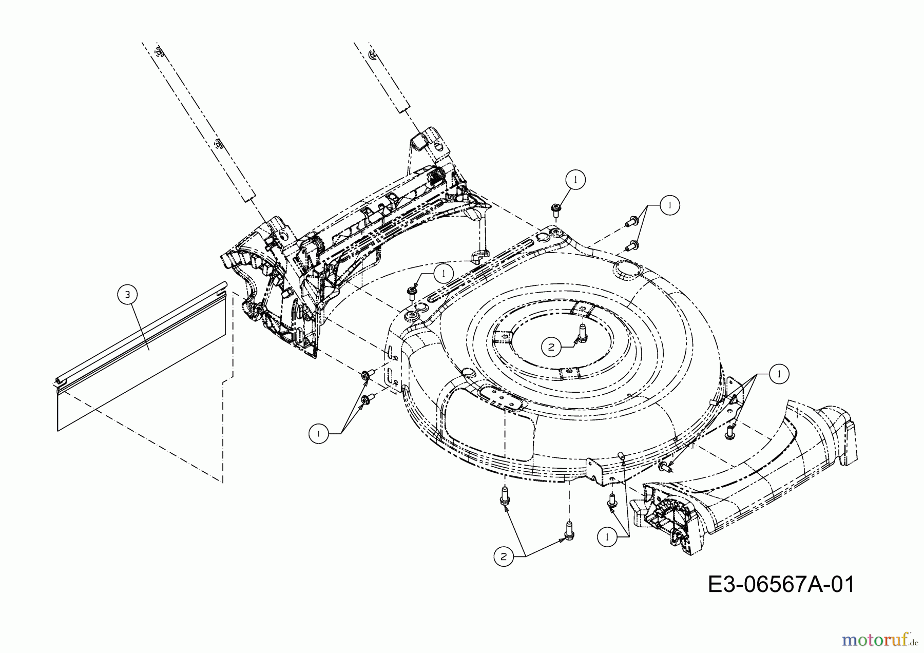 MTD Motormäher 21