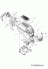 Wolf-Garten Ambition 76.125 H 13RH71RA650 (2011) Ersatzteile Motorhaube R-Style