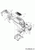 Wolf-Garten Blue Power 107.200 H 13HT79RG650 (2014) Ersatzteile Motorhaube R-Style