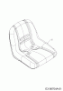 MTD P 170 HZ-S 17AE2ACS678 (2011) Ersatzteile Sitz