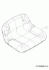 MTD 117/22 13AT785T306 (2013) Ersatzteile Sitz